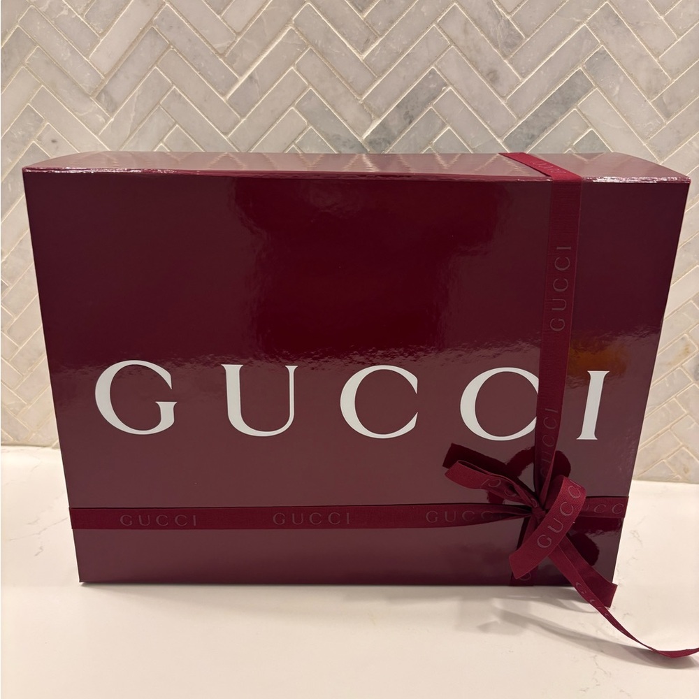 Authentic Gucci gift boxes and bag